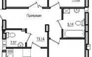 Продам квартиру трехкомнатную в монолитном доме по адресу Виктора Денисова недвижимость Калининград
