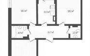 Продам квартиру трехкомнатную в монолитном доме по адресу Красносельская 82к2 недвижимость Калининград