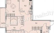 Продам квартиру в новостройке трехкомнатную в кирпичном доме по адресу Большое Исаково Кооперативная 12-15 недвижимость Калининград