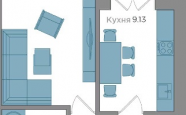 Продам квартиру в новостройке однокомнатную в кирпичном доме по адресу пгт АКосмодемьянского поселок Новгородская недвижимость Калининград
