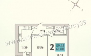 Продам квартиру в новостройке двухкомнатную в кирпичном доме по адресу Согласия 15 недвижимость Калининград