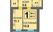 Продам квартиру в новостройке однокомнатную в кирпичном доме по адресу Старшины Дадаева 65 недвижимость Калининград