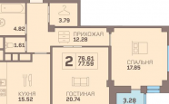 Продам квартиру в новостройке двухкомнатную в кирпичном доме по адресу проспект Советский 81к1 недвижимость Калининград