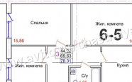 Продам квартиру в новостройке трехкомнатную в кирпичном доме по адресу Ульяны Громовой недвижимость Калининград