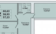 Продам квартиру в новостройке двухкомнатную в кирпичном доме по адресу проспект Московский 1 недвижимость Калининград