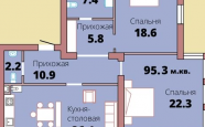 Продам квартиру в новостройке двухкомнатную в кирпичном доме по адресу Пошехонье Мало-Ярославская 10 недвижимость Калининград