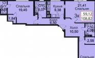 Продам квартиру в новостройке трехкомнатную в кирпичном доме по адресу Космонавта Леонова 49А недвижимость Калининград