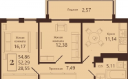 Продам квартиру в новостройке двухкомнатную в кирпичном доме по адресу Артиллерийская 3 недвижимость Калининград