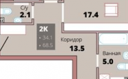 Продам квартиру в новостройке двухкомнатную в кирпичном доме по адресу Малоярославская 6 недвижимость Калининград