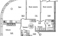 Продам квартиру в новостройке трехкомнатную в монолитном доме по адресу Сержанта Колоскова недвижимость Калининград