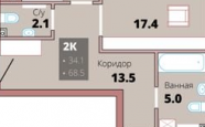 Продам квартиру в новостройке двухкомнатную в монолитном доме по адресу Малоярославская 14 недвижимость Калининград