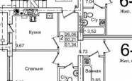 Продам квартиру в новостройке двухкомнатную в кирпичном доме по адресу Ульяны Громовой 131 недвижимость Калининград