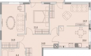 Продам квартиру в новостройке трехкомнатную в кирпичном доме по адресу Большое Исаково Кооперативная 15 недвижимость Калининград