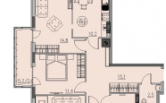 Продам квартиру в новостройке трехкомнатную в кирпичном доме по адресу Большое Исаково Кооперативная 8 недвижимость Калининград