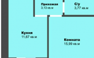 Продам квартиру в новостройке однокомнатную в кирпичном доме по адресу Николая Карамзина 34 недвижимость Калининград