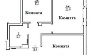 Продам квартиру трехкомнатную в кирпичном доме Белинского недвижимость Калининград