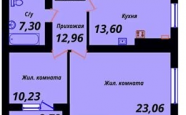 Продам квартиру в новостройке трехкомнатную в кирпичном доме по адресу Елизаветинская 3 недвижимость Калининград