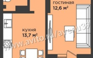 Продам квартиру в новостройке однокомнатную в монолитном доме по адресу Автомобильная стр2 недвижимость Калининград