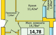 Продам квартиру в новостройке однокомнатную в кирпичном доме по адресу Ульяны Громовой недвижимость Калининград