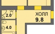 Продам квартиру в новостройке двухкомнатную в кирпичном доме по адресу Старшины Дадаева 70 недвижимость Калининград