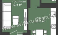 Продам квартиру в новостройке однокомнатную в кирпичном доме по адресу Автомобильная стр2 недвижимость Калининград