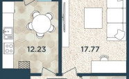 Продам квартиру в новостройке однокомнатную в кирпичном доме по адресу проспект Советский недвижимость Калининград