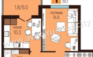 Продам квартиру в новостройке однокомнатную в кирпичном доме по адресу бульвар Любови Шевцовой 51 недвижимость Калининград
