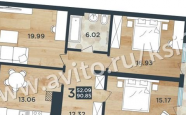 Продам квартиру в новостройке трехкомнатную в монолитном доме по адресу проспект Советский недвижимость Калининград