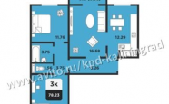 Продам квартиру в новостройке трехкомнатную в монолитном доме по адресу Черниговская стр3 недвижимость Калининград