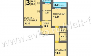 Продам квартиру трехкомнатную в кирпичном доме Старшины Дадаева недвижимость Калининград